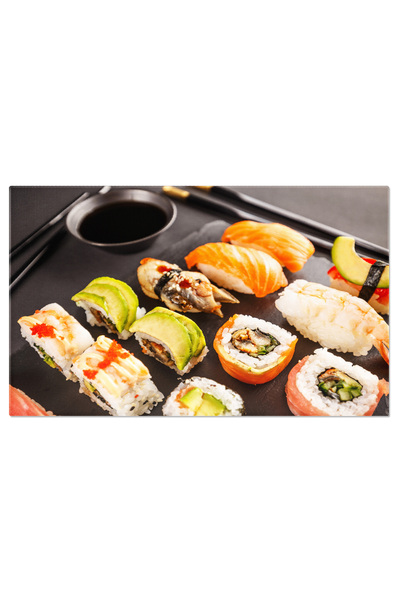 StoryGift Romania Tablou Canvas Sushi Superb Decorat O Explozie De Arome Si Culori Intro Prezentare Artistica.
