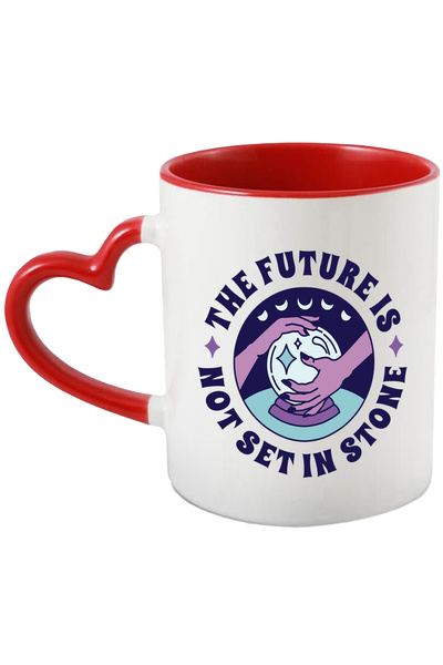 StoryGift Romania Cana Cu Mesaj In Engleza The Future Is Not Set In Stone, Gl...