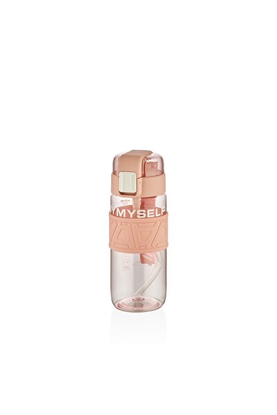 Shotay ST-7223 600ml Pembe Pipetli Tritan Matara