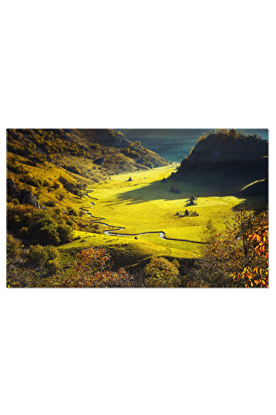 StoryGift Romania Tablou Canvas: Peisaj Rural In Culori - Peisaj, Natura, Cul...