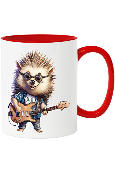 StoryGift Romania Cana Cu Un Arici Cu Ochelari | Ilustratie | Canta La Chitar...