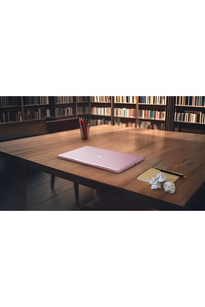 MAXCOM Laptop Office Mbook14 Lite cu procesor Intel® Celeron® N4020 cu cache de 4 MB, până la 2,80 GHz, roz