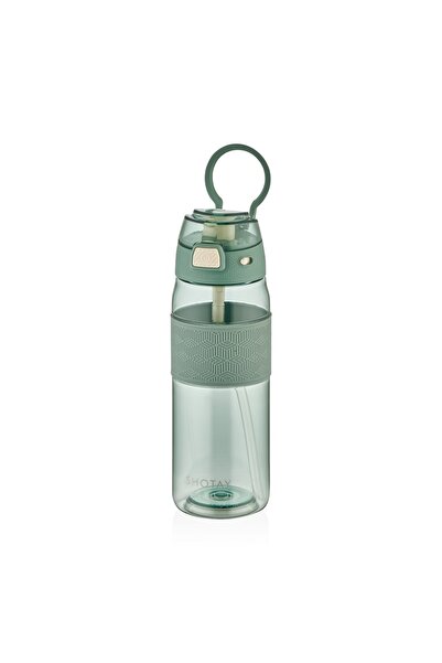 Shotay ST-7202 600ml Yeşil Pipetli Tritan Matara