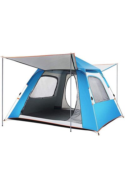 fulina 3-4 Person Tent for Camping,Beach Sun Shelter for Outdoor Hiking Camping Mountaineering Trip