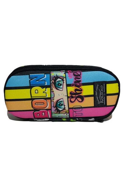 KAUKKO Τσάντα μολυβιού Nature Special Compartment - Born Shine K2660