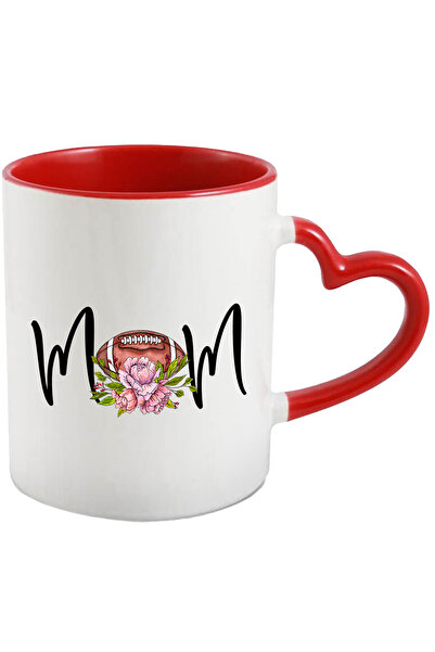 StoryGift Romania Cana Cu Minge De Fotbal American Deasupra Unor Flori Cu Mes...