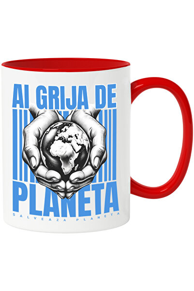 StoryGift Romania Cana Ai Grija De Planeta - Salveaza Planeta , 330ml, Cerami...
