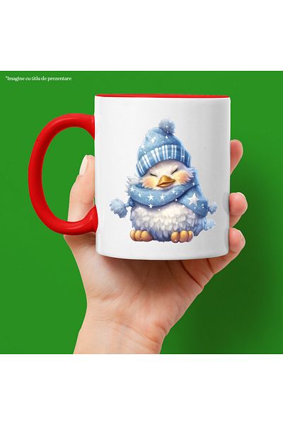StoryGift Romania Mug with a duckling | illustration | sleep | sleep | dream world | bedtime , With ,STG