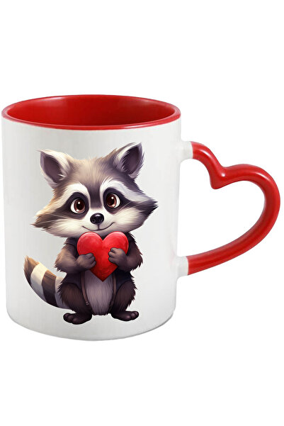 StoryGift Romania Cana Cu Un Raton Care Tine In Brate O Inima | Ilustratie | ...