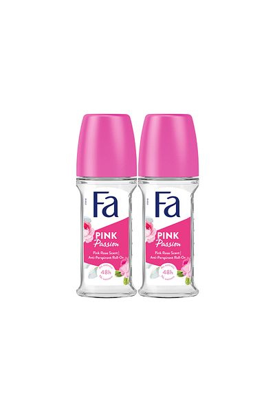 Fa Pink Passion Roll On Deodorant Value Pack 2 x 50 ml