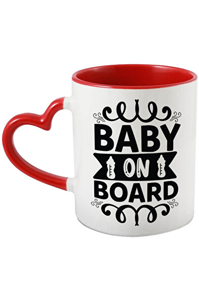 StoryGift Romania Cana Cu Textul In Engleza "baby On Board" - Bebelus La Bord...