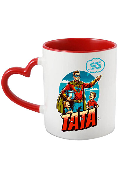 StoryGift Romania Cana Cu Barbat In Costum De Super Erou Copii Text Sunt Aici...