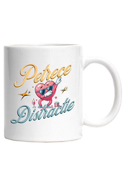 StoryGift Romania Cana Cu Inima Cool Cu Ochelarii De Soare Text Petrecere Si ...