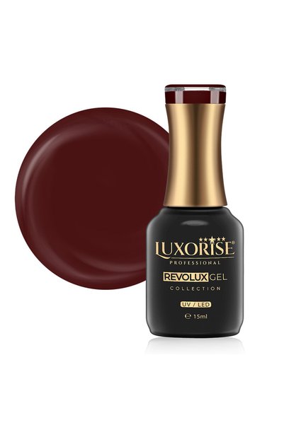 LUXORISE Полуперманентен лак за нокти Revolux, цвят „безсъние“ 15 мл