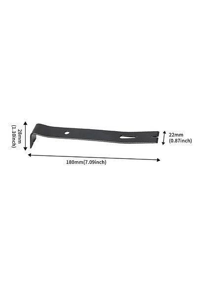Choice A Hand Crowbar Tool Multi-functional Staple Remover Nail Puller Pry Bar For Trimming Work Window De.