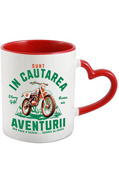 StoryGift Romania Cana Cu Cursa Motor De Munte Colorat Zona Montana Natura Pa...