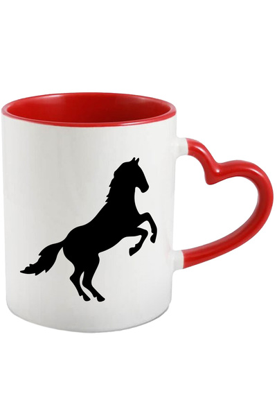 StoryGift Romania Cana Cu Un Cal Fericit Care S-a Ridicat Pe Picioarele Din S...