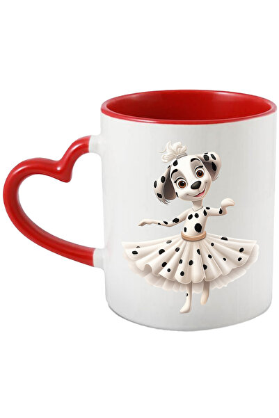 StoryGift Romania Cana Cu O Catelusa Dalmatiana | Ilustratie | Fusta Alba Cu ...