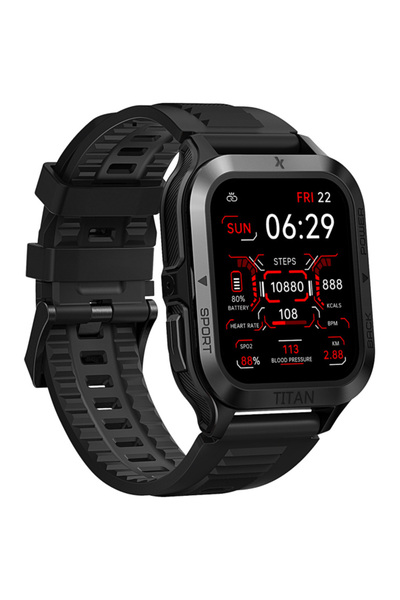 MAXCOM Smartwatch Fit FW67 Titan Pro Grafit
