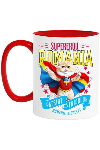 StoryGift Romania Cana Cu Persan / Persian Pisica In Costum De Capitan Romani...