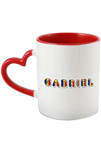 StoryGift Romania Cana Cu Numele Gabriel, Romania, Suporter, Steagul Romaniei...