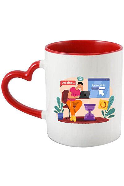 StoryGift Romania Cana Cu Birou, Timp, Clepsire, Laptop, Fisiere, Incarcare, ...