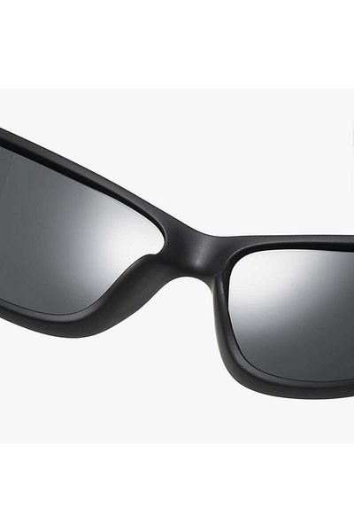 SKYDDAR INNOVATION Cycling and Outdoor Sports Glasses, Polarized, Rectangular, Unisex - Black