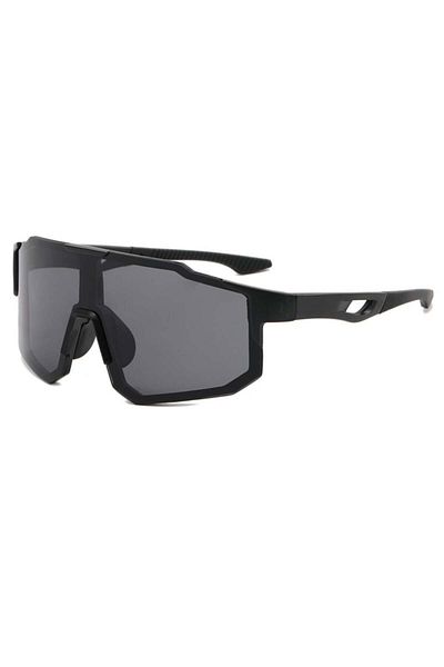 SKYDDAR INNOVATION Cycling and Outdoor Sports Glasses, with UV Protection, PC Frame, Unisex 9337 - Black