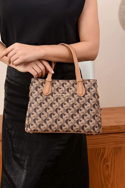 Cacharel Paris Women's 4 Compartment Long Cross Strap Shoulder & Hand Bag