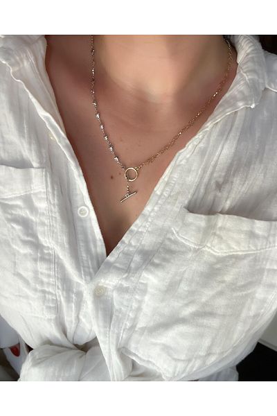 CHARMLUCKY Star Mix Y Necklace