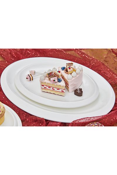 KANCAEV Wilmax Oval Plate is sold as a set of 36*24cm.2.