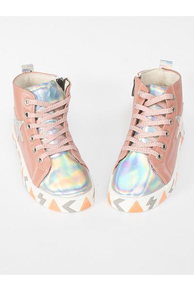 Casabony Pantofi pentru fete Star Shine Salmon