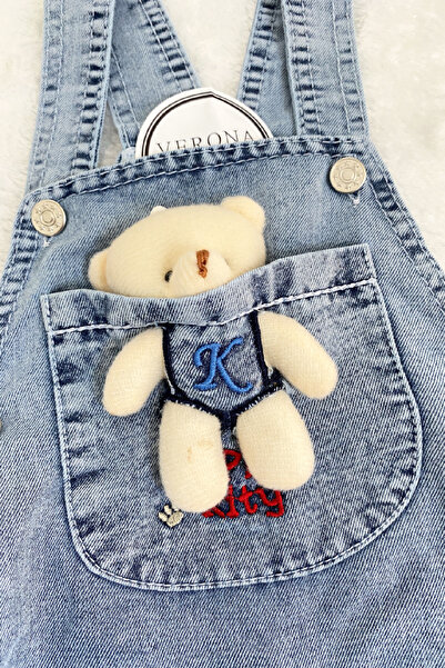 VERONA TARZ Baby Girl and Boy Jean Sleeve Sleeve Top Combination 2Pcs Summer Clothes