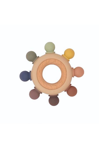 Empria Baby teething toy, sensory, baby gum ring, silicone, Various models