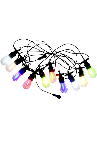 Naimeed Company Șir luminos decorativ, interconectabil, Naimeed D6082, 5 m, 10 becuri LED, lumină multicoloră