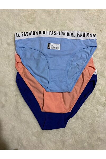 İltena سراويل داخلية نسائية 3 قطع متعددة الألوان