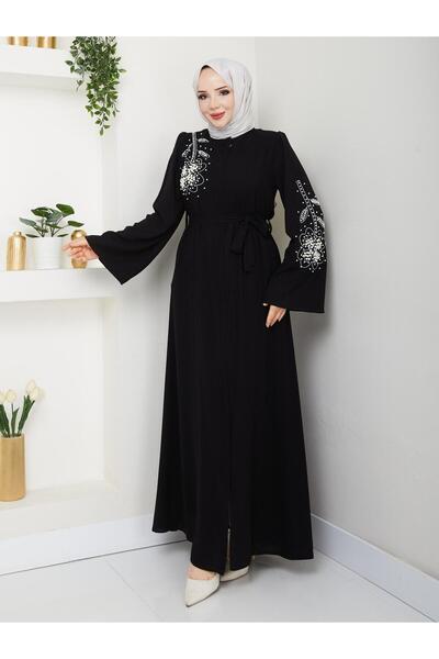 KMKkombin Γυναικείο φεράκι με μοτίβο με πέρλες