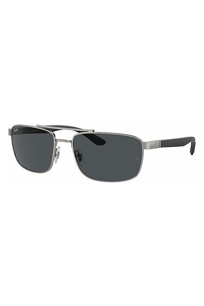 Ray-Ban Ochelari de soare bărbați RB3737 004/87, Gri, Aviator, 60 mm
