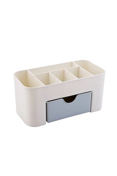 CRACOS Set Cutii Organizator Pentru Cosmetice Sau Bijuterii, , Plastic, 20 X 10 X 8.7 Cm, 2 Bucati