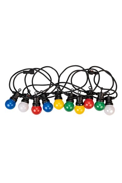 Naimeed Company Șir luminos decorativ, interconectabil, Naimeed D6110, 5 m, 10 becuri LED, lumină multicoloră