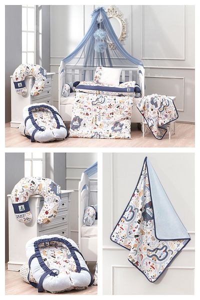 Wellgro 9 Piece Welcome Baby Set, Adventure