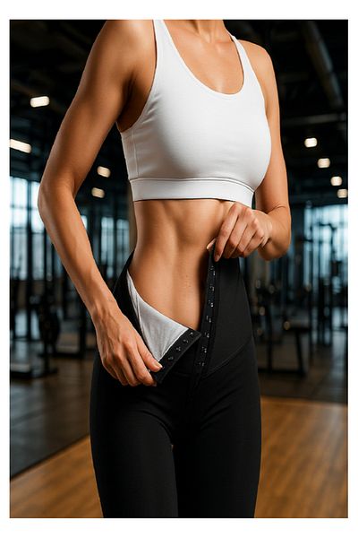 SAUNA SUIT High Waist Thermal Shorts Maximum Sweatshirt with Agraft