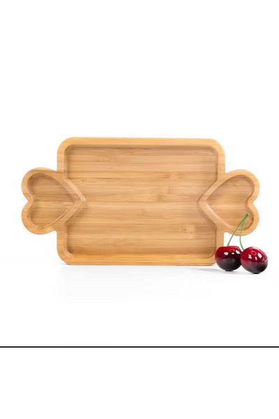 YDGR Stylish Wooden Snack Bowl Fruit Bowl and Presentation Bowl
