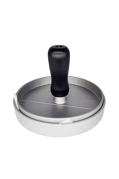 Choice 1pc-12cmpress Burger Press With 100 Patty Papers Meat Maker Aluminum Non-stick Hamburger Mold