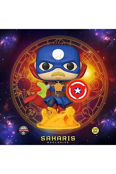Marvel Avengers Funko POP! Infinity Warps: Soldier Supreme Walgreens Exclusive