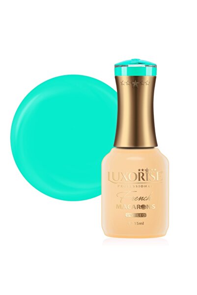 LUXORISE Oja semipermanentă French Macarons Collection - Blue Hawaii 15ml