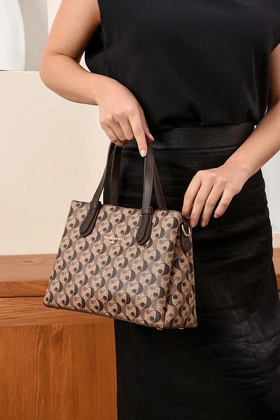 Cacharel Paris Women's 4 Compartment Long Cross Strap Shoulder & Hand Bag