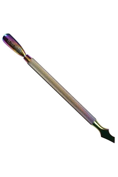 LUXORISE Chiuretă de pedichiură cu 2 capete, Rainbow #02 -