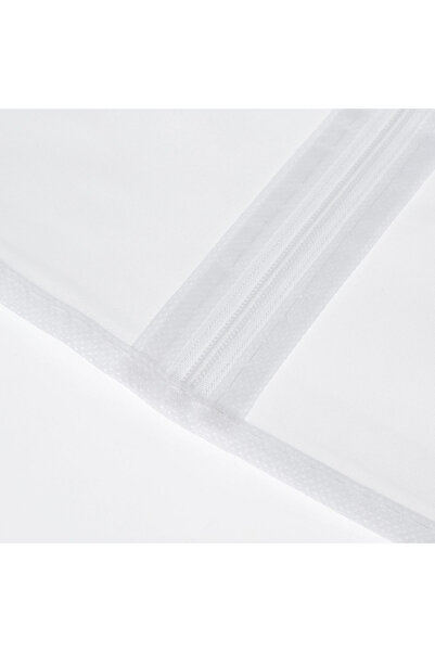 CRACOS Waterproof protective cover for clothes and other textiles, dimensions 120x60x50 cm. transparent