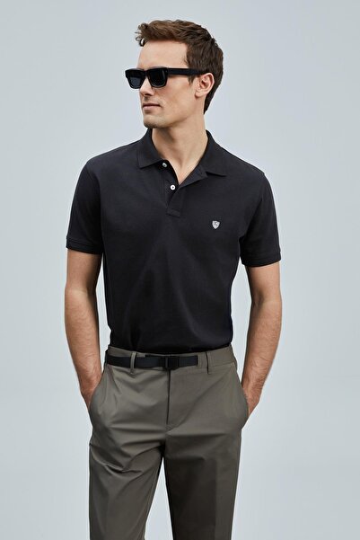 Lufian Polo Collar Men's T-Shirt - Short Sleeve